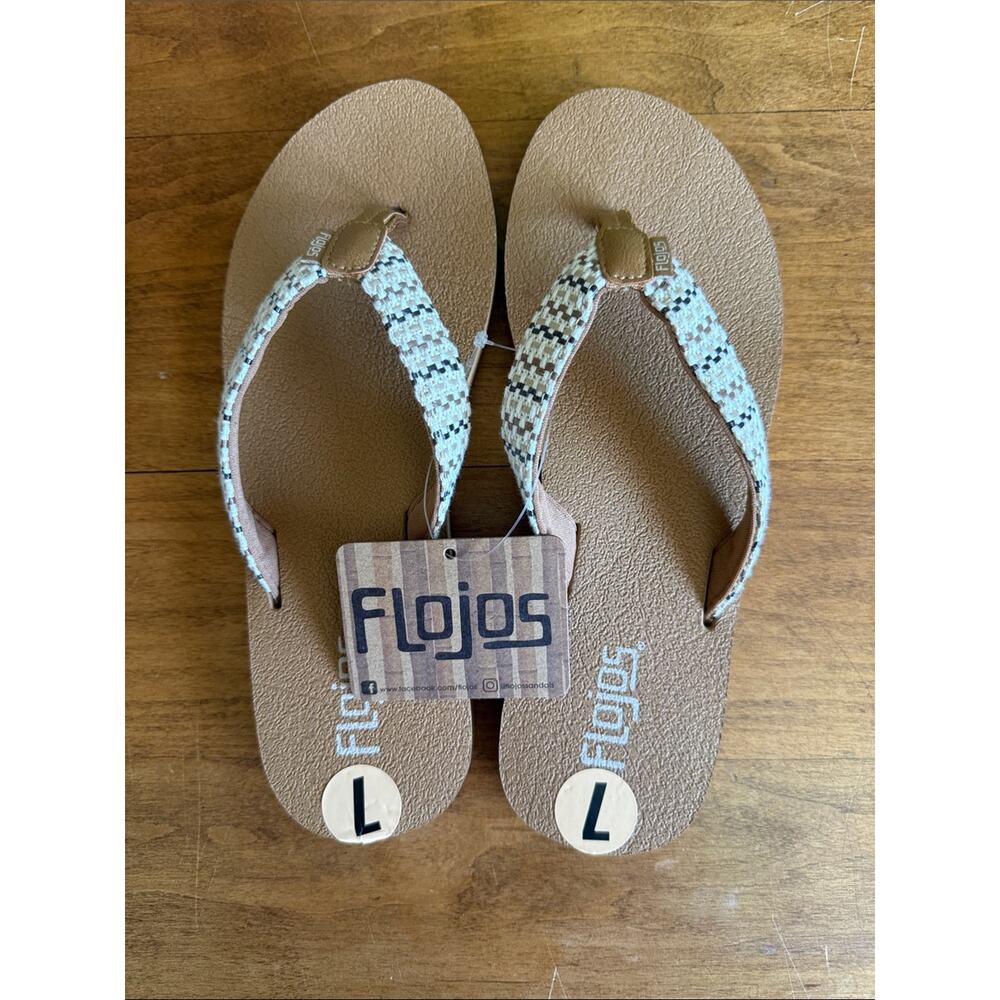 Flojos Juno Weave Woven Sandals SZ 7 NWT - Picture 5 of 5